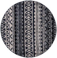 Safavieh Adirondack Adr119M Ivory / Navy Moroccan Area Rug