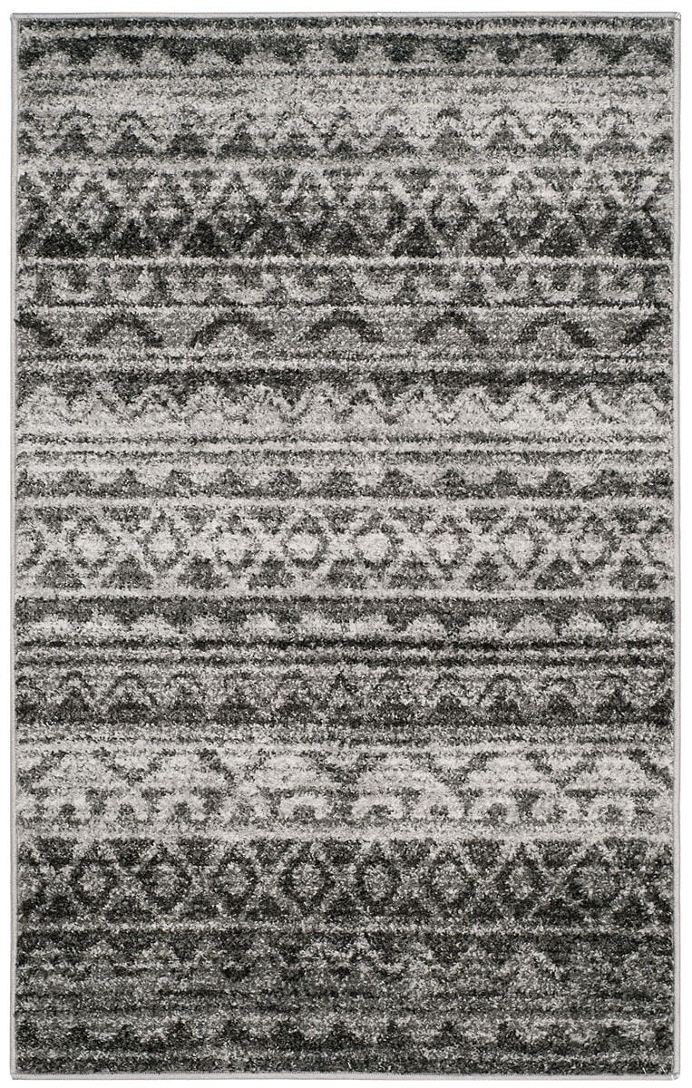 Safavieh Adirondack Adr119N Ivory / Charcoal Area Rug