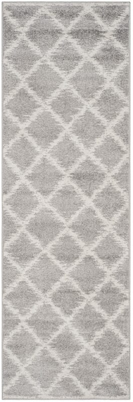 Safavieh Adirondack Adr120B Silver / Ivory Geometric Area Rug