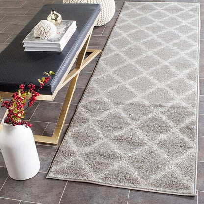 Safavieh Adirondack Adr120B Silver / Ivory Geometric Area Rug