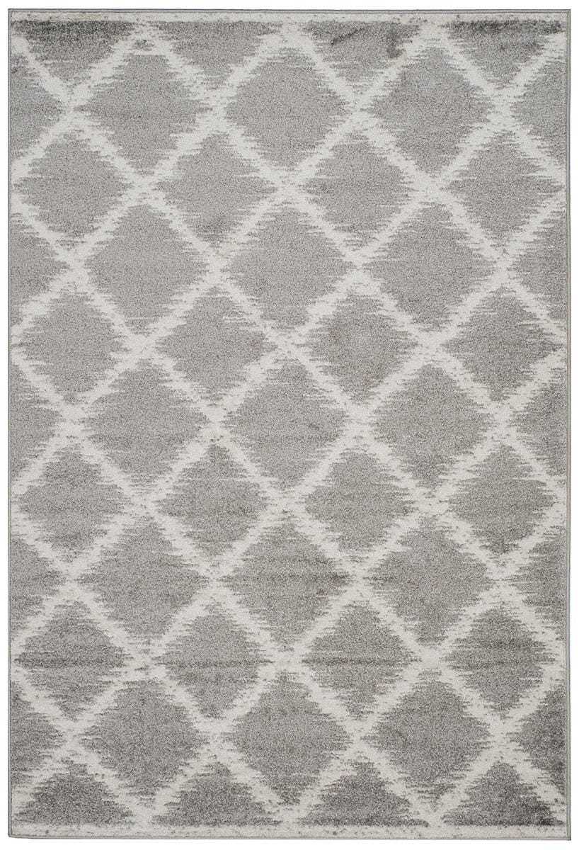 Safavieh Adirondack Adr120B Silver / Ivory Geometric Area Rug