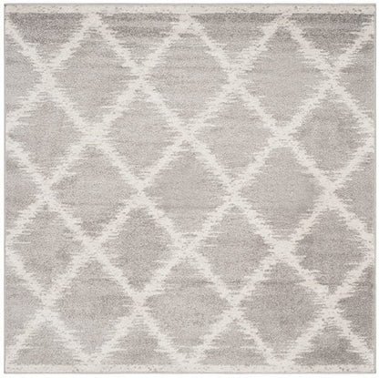 Safavieh Adirondack Adr120B Silver / Ivory Geometric Area Rug