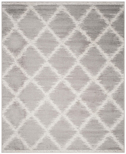 Safavieh Adirondack Adr120B Silver / Ivory Geometric Area Rug