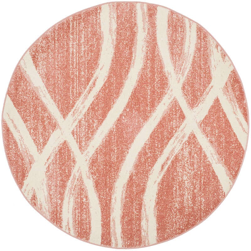 Safavieh Adirondack Adr125Z Rose / Cream Geometric Area Rug