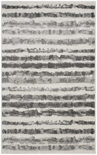 Safavieh Adirondack Adr126N Ivory / Charcoal Striped Area Rug