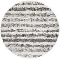 Safavieh Adirondack Adr126N Ivory / Charcoal Striped Area Rug
