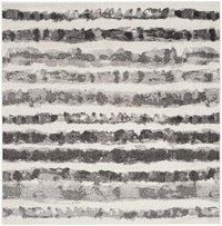 Safavieh Adirondack Adr126N Ivory / Charcoal Striped Area Rug