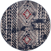 Safavieh Adirondack Adr202N Navy / Light Grey Southwestern Area Rug