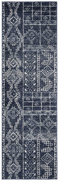 Safavieh Adirondack Adr206N Navy / Silver Moroccan Area Rug