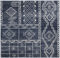 Safavieh Adirondack Adr206N Navy / Silver Moroccan Area Rug