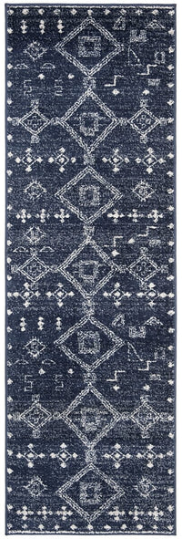 Safavieh Adirondack Adr208N Navy / Silver Moroccan Area Rug