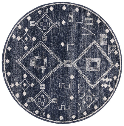 Safavieh Adirondack Adr208N Navy / Silver Moroccan Area Rug