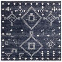 Safavieh Adirondack Adr208N Navy / Silver Moroccan Area Rug