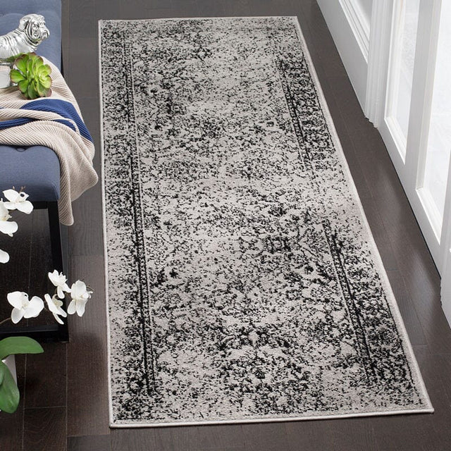 Safavieh Adirondack Adrw109B Grey / Black Rugs.