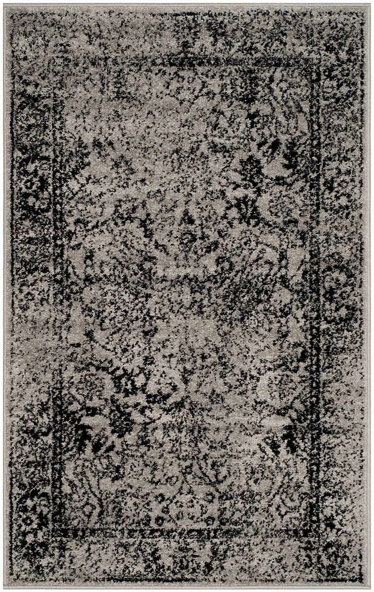 Safavieh Adirondack Adrw109B Grey / Black Vintage / Distressed Area Rug