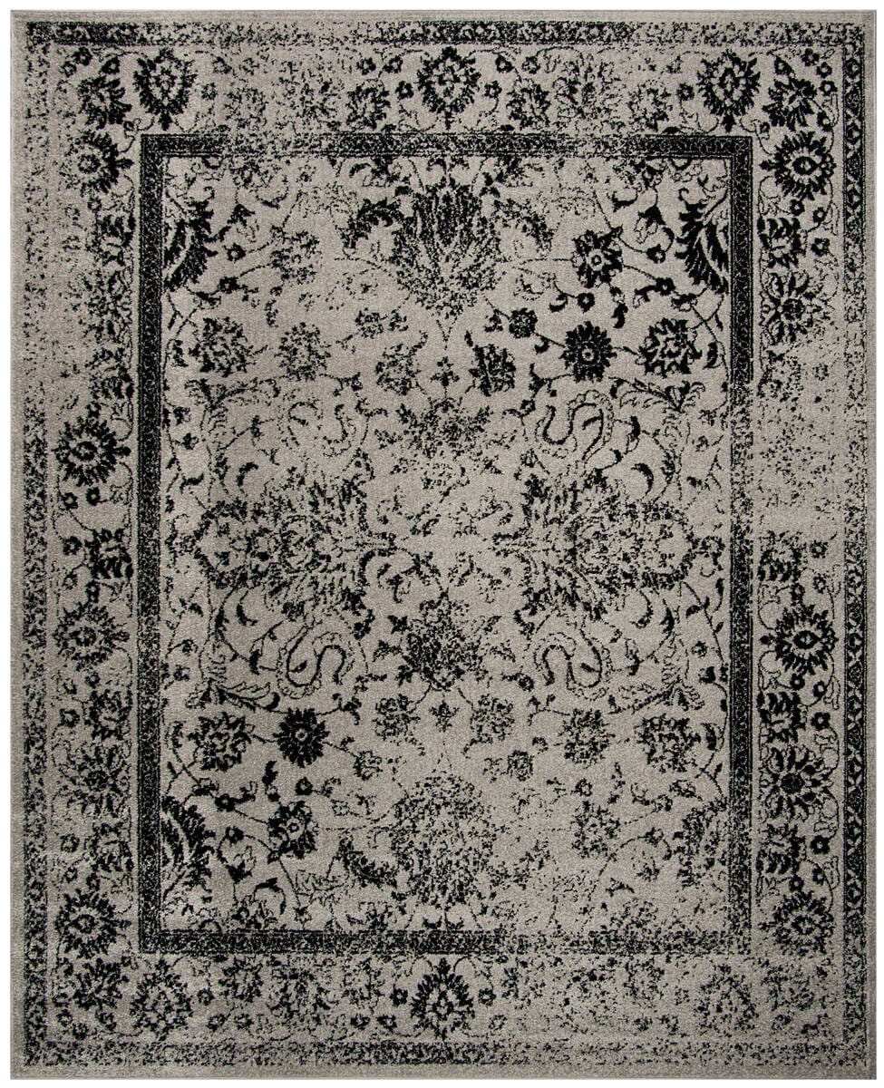 Safavieh Adirondack Adrw109B Grey / Black Vintage / Distressed Area Rug