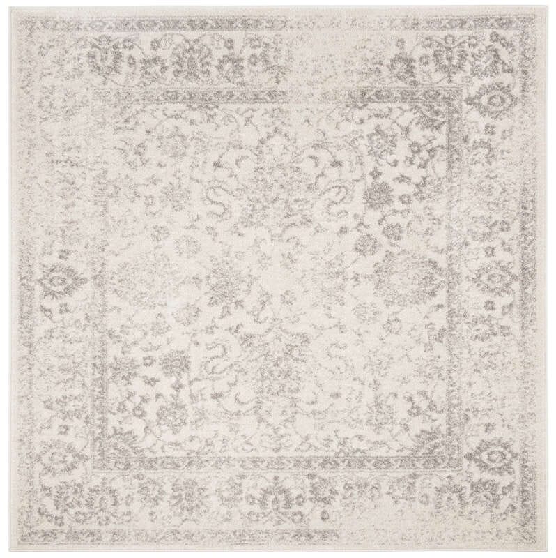 Safavieh Adirondack Adrw109C Ivory / Silver Vintage / Distressed Area Rug