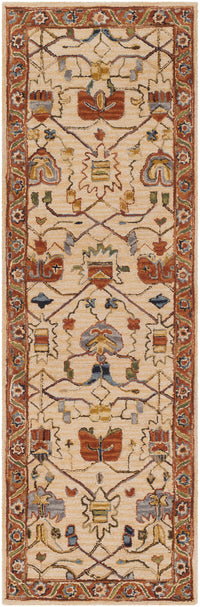 Surya Artemis Aes-2302 Clay, Navy, Denim, Dark Brown Area Rug