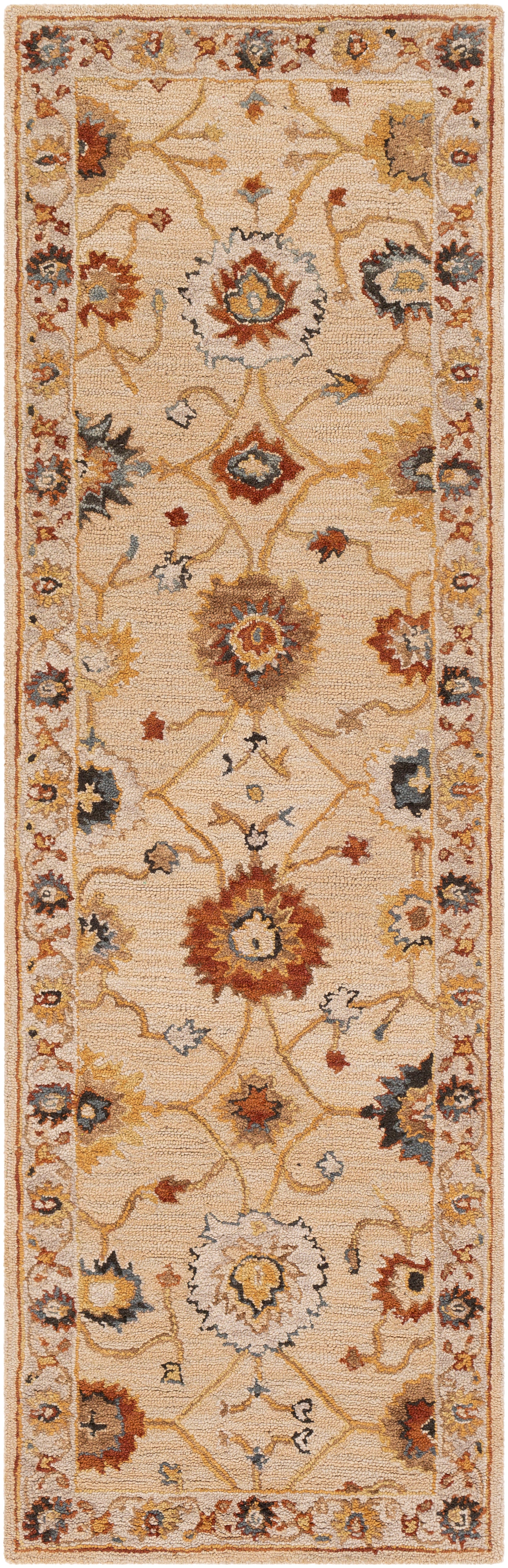 Surya Artemis Aes-2306 Taupe, Dark Brown, Tan, Wheat Area Rug