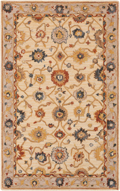 Surya Artemis Aes-2306 Taupe, Dark Brown, Tan, Wheat Area Rug