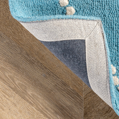 Nuloom Elvia Nel2746A Aqua Area Rug