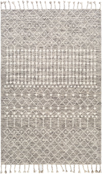 Surya Agadir Agd-1001 Beige, Charcoal, Ivory, Black Area Rug