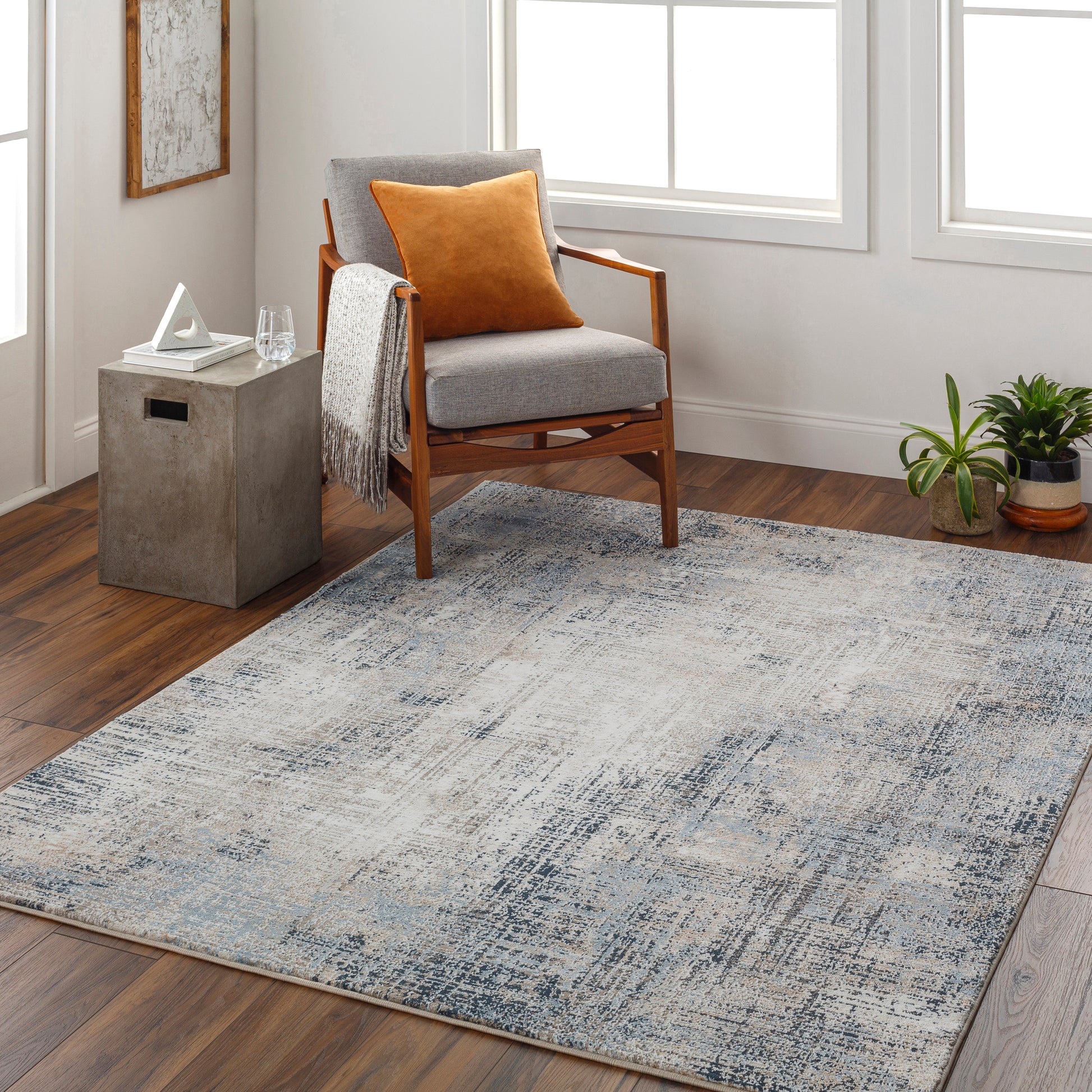 Surya Allegro Plus Agp-2306 Blue Area Rug