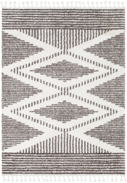 Surya Alhambra Ahb-2300 Charcoal, Cream Area Rug