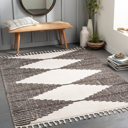 Surya Alhambra Ahb-2303 Cream, Charcoal Area Rug