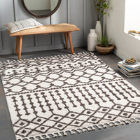 Surya Alhambra Ahb-2308 Charcoal, Cream Area Rug