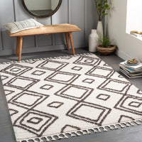 Surya Alhambra Ahb-2311 Charcoal, Cream Area Rug