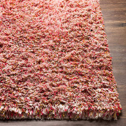 Surya Anaheim Ahm-2302 Bright Pink, Blush, White, Camel Area Rug