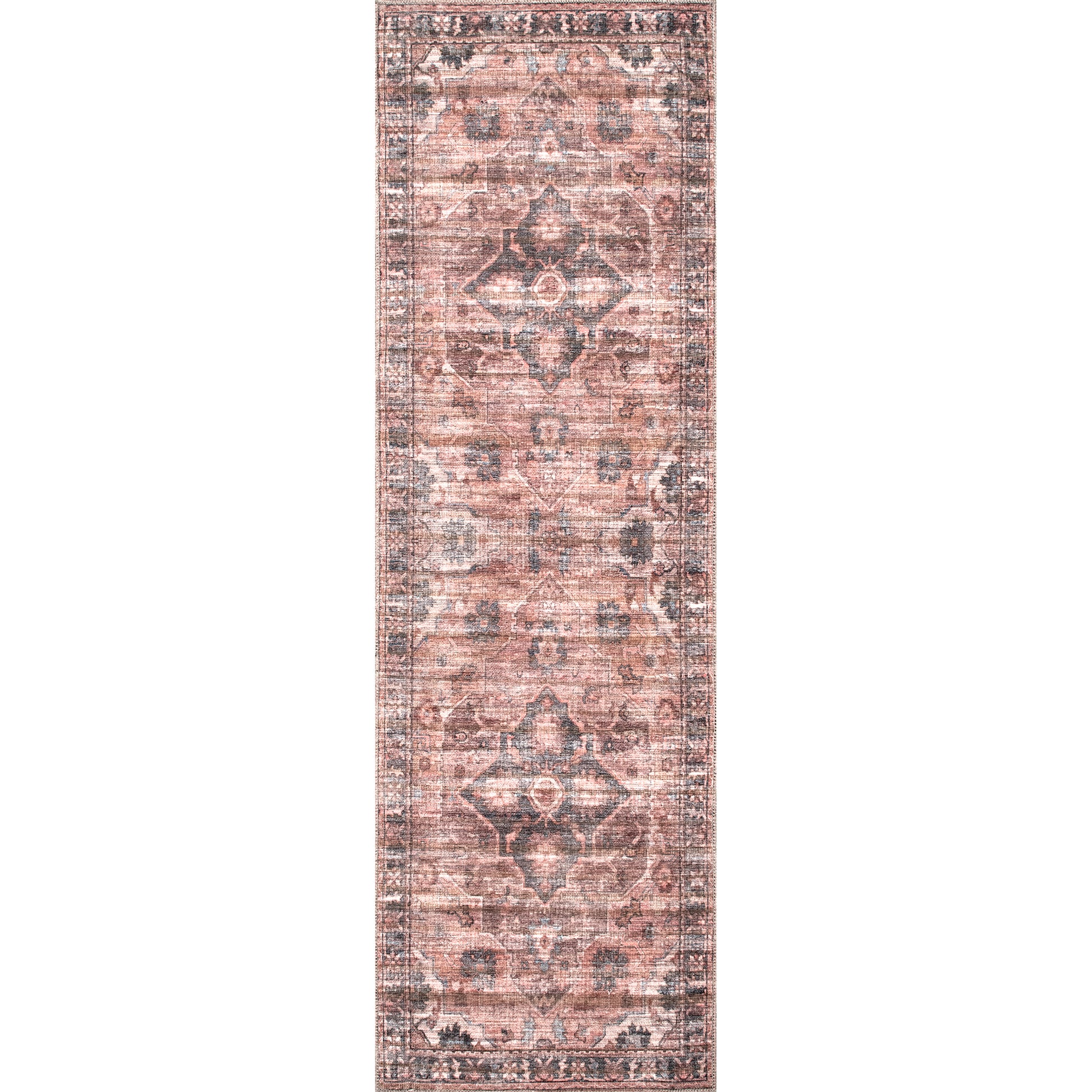 AreaRugs.com Wavaj Nwa1232A Rust Area Rug