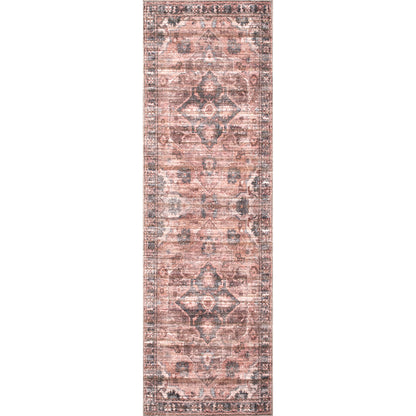 AreaRugs.com Wavaj Nwa1232A Rust Area Rug