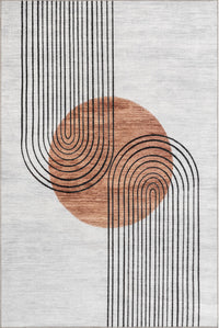 AreaRugs.com Wavaj Nwa1243A Beige Area Rug