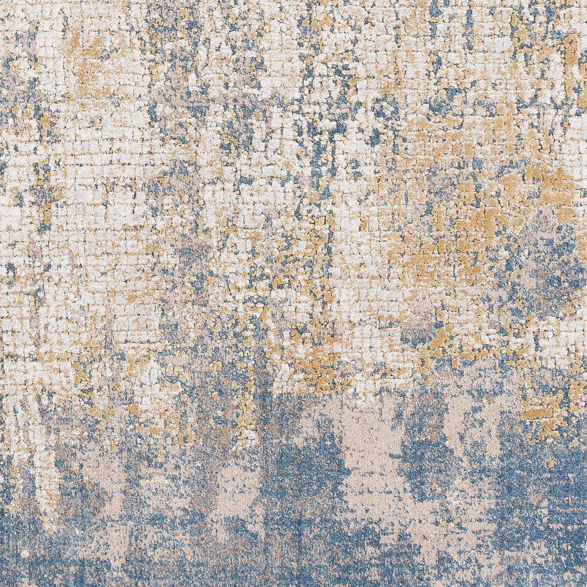 Surya Aisha Ais-2300 Sky Blue, Camel, Taupe, Mustard Organic / Abstract Area Rug