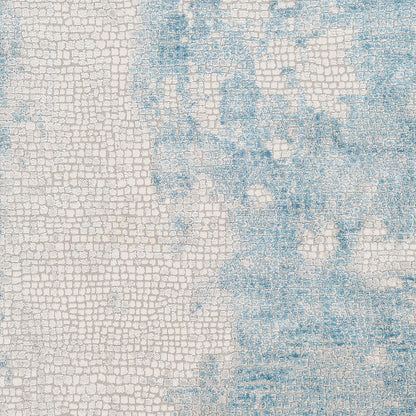 Surya Aisha Ais-2301 Sky Blue, Medium Gray, Light Gray Organic / Abstract Area Rug