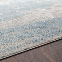 Surya Aisha Ais-2301 Sky Blue, Medium Gray, Light Gray Organic / Abstract Area Rug