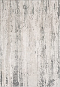 Surya Aisha Ais-2304 Medium Gray, Charcoal, Light Gray Organic / Abstract Area Rug