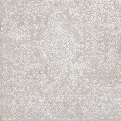 Surya Aisha Ais-2306 Light Gray, White Vintage / Distressed Area Rug