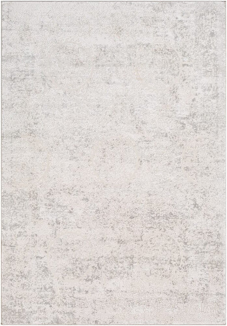 Surya Aisha Ais-2307 Light Gray, White Rugs.