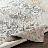 Surya Aisha Ais-2308 Charcoal, Medium Gray, Mustard Rugs.