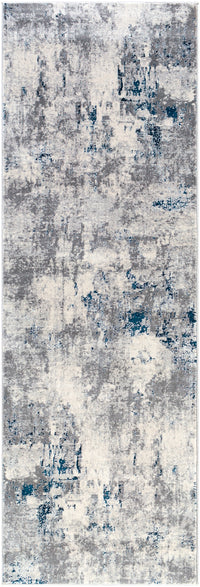 Surya Aisha Ais-2314 Charcoal, Light Gray, Dark Blue, White Area Rug