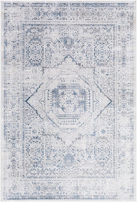 Surya Aisha Ais-2318 Charcoal, Taupe, Ivory, Dark Blue Area Rug