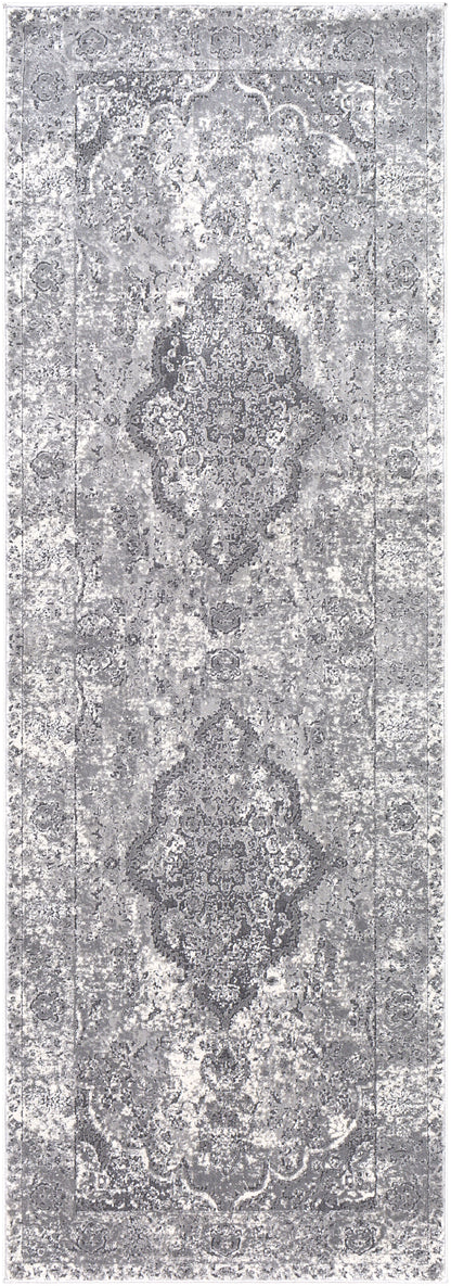 Surya Aisha Ais-2319 Medium Gray, Taupe, Charcoal, Ivory Area Rug