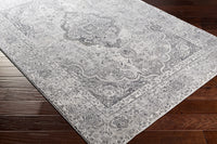 Surya Aisha Ais-2319 Medium Gray, Taupe, Charcoal, Ivory Area Rug