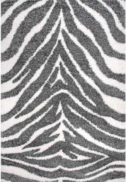 Nuloom Everlynn Zebra Nev2974A Off White Area Rug