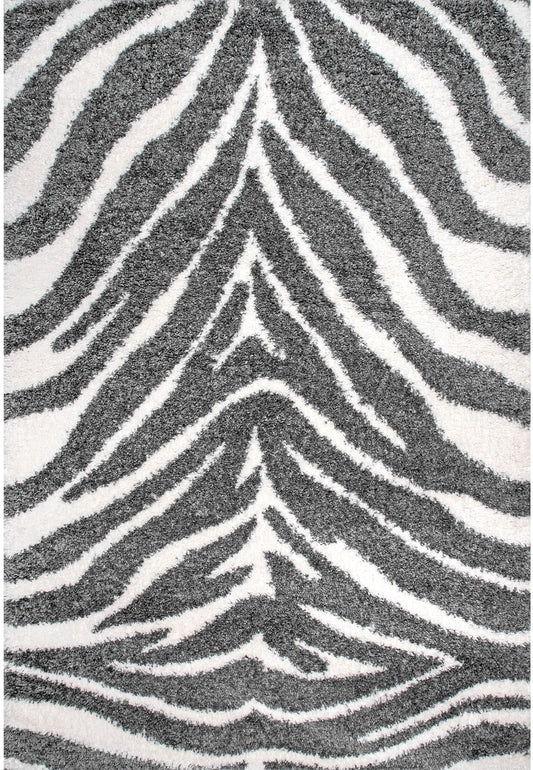 Nuloom Everlynn Zebra Nev2974A Off White Area Rug