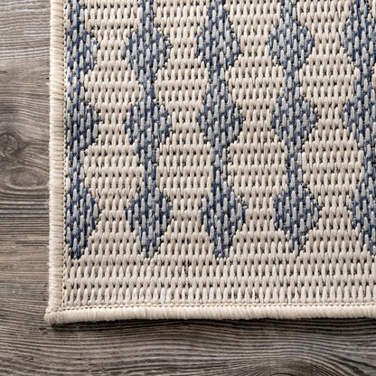 Nuloom Reina Trellis Nre2848A Light Gray Area Rug