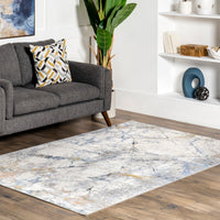 AreaRugs.com Wavaj Nwa1267A Beige Area Rug